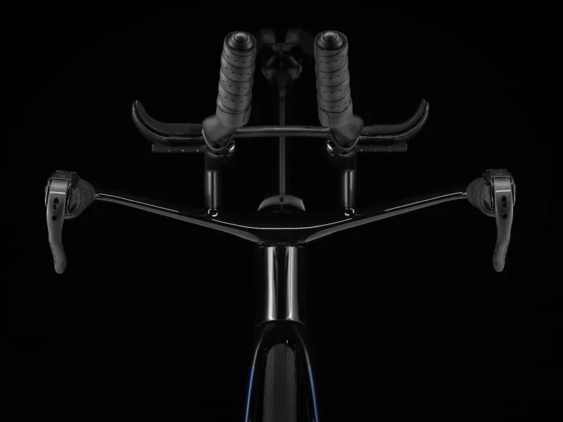 TREK Speed Concept SLR 7 AXS Carbon Road Bike in Mulsanne Blue and Trek Black-3
